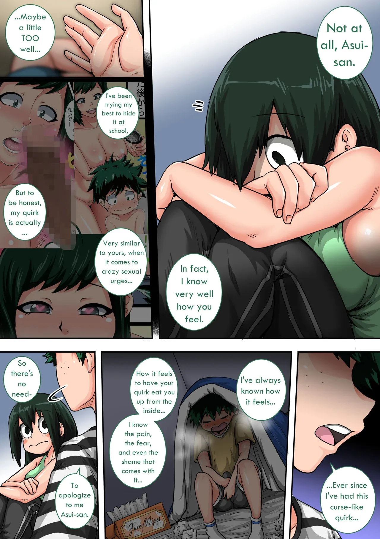 My Harem Academia (Boku No Hero Academia), 6 . My Harem Academia - The Frog Girl With Animal Instincts - Chapter 6, page 21 of 164