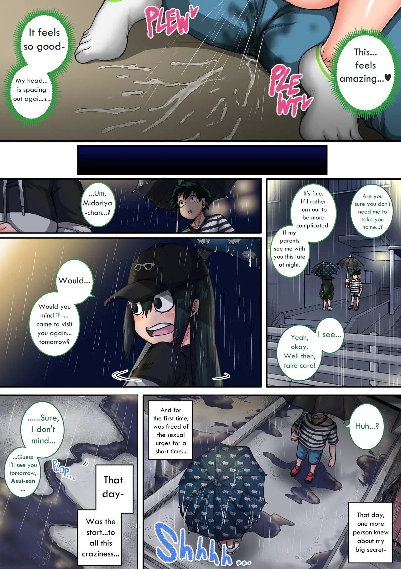 My Harem Academia (Boku No Hero Academia), 6 . My Harem Academia - The Frog Girl With Animal Instincts - Chapter 6, page 28 of 164