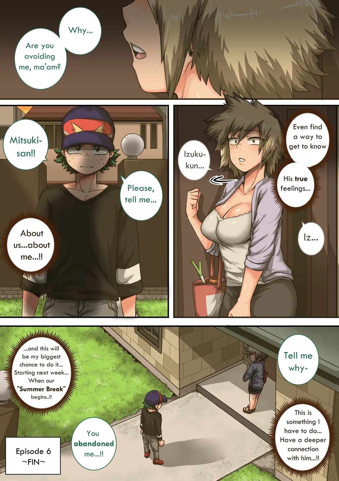 My Harem Academia (Boku No Hero Academia), 6 . My Harem Academia - The Frog Girl With Animal Instincts - Chapter 6, page 80 of 164