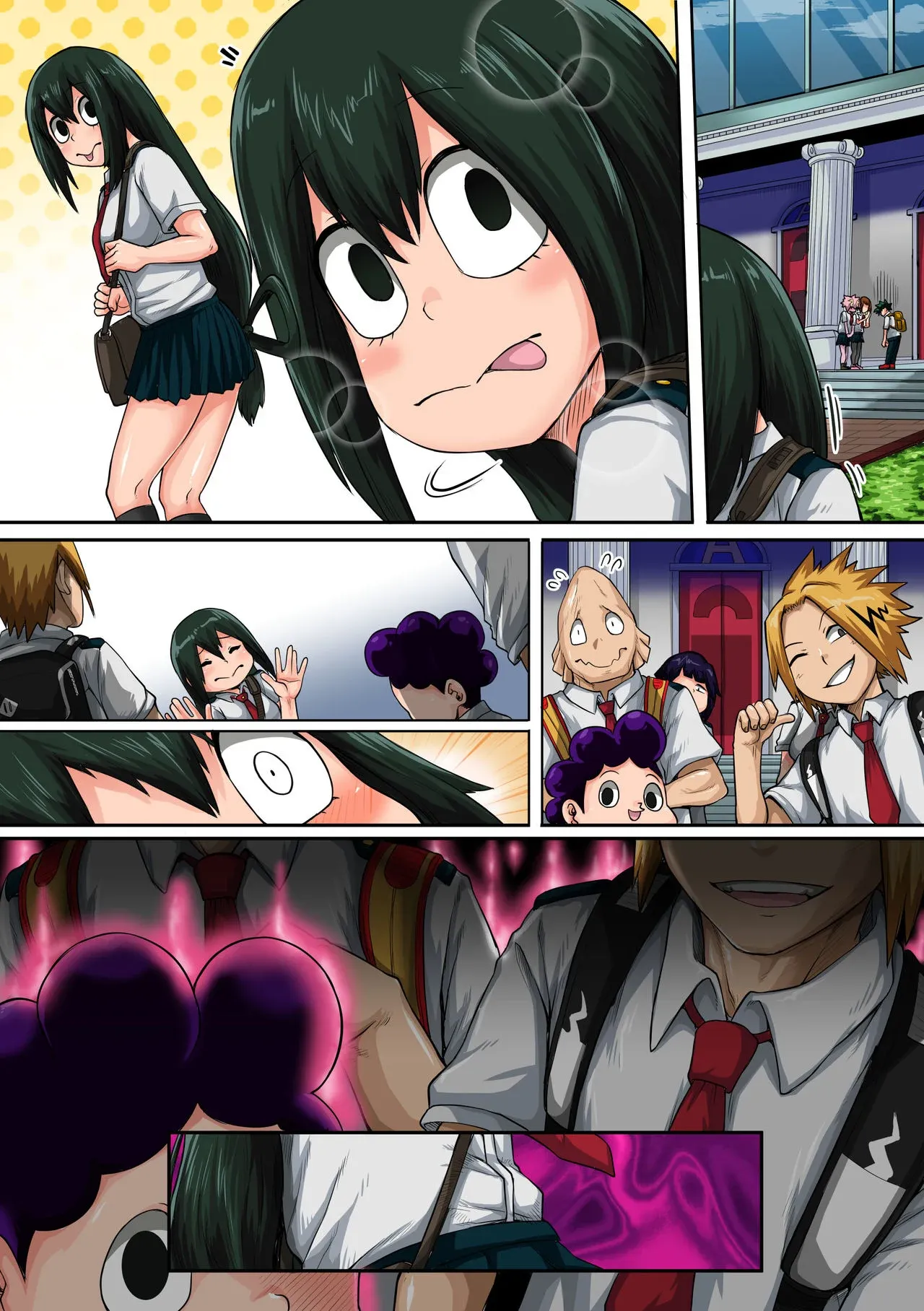 My Harem Academia (Boku No Hero Academia), 6 . My Harem Academia - The Frog Girl With Animal Instincts - Chapter 6, page 88 of 164