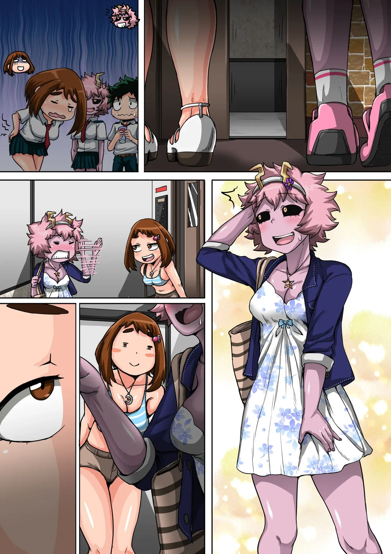 My Harem Academia (Boku No Hero Academia), 5 . My Harem Academia - The Start Of A Harem - Chapter 5, page 124 of 130