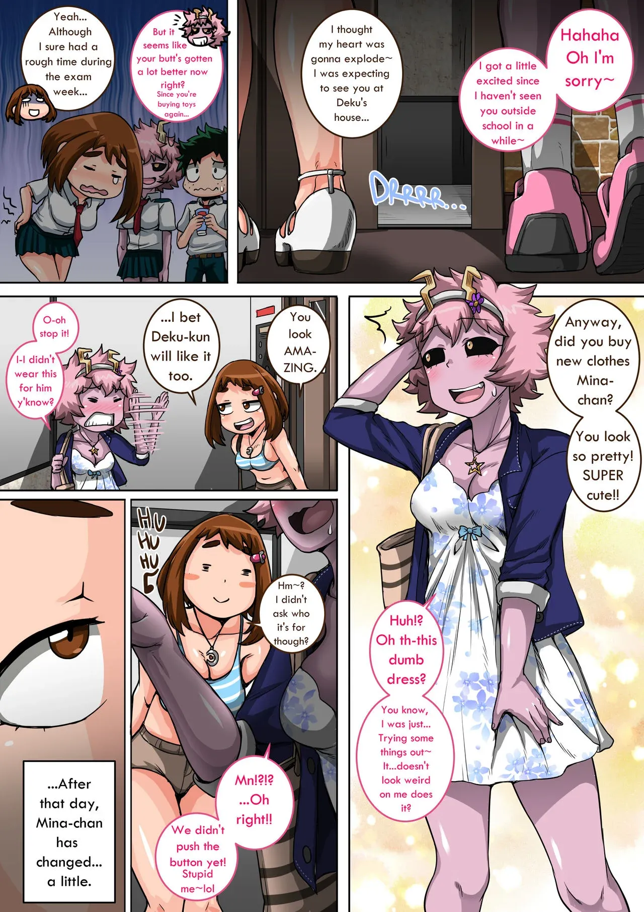 My Harem Academia (Boku No Hero Academia), 5 . My Harem Academia - The Start Of A Harem - Chapter 5, page 59 of 130