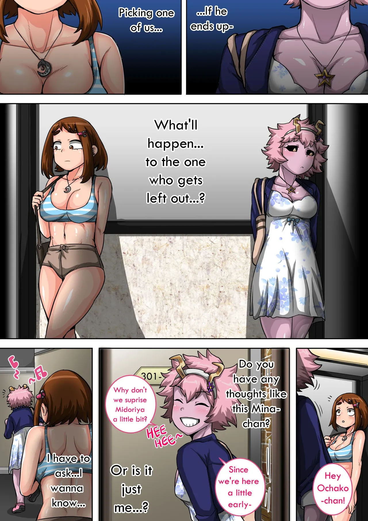 My Harem Academia (Boku No Hero Academia), 5 . My Harem Academia - The Start Of A Harem - Chapter 5, page 61 of 130