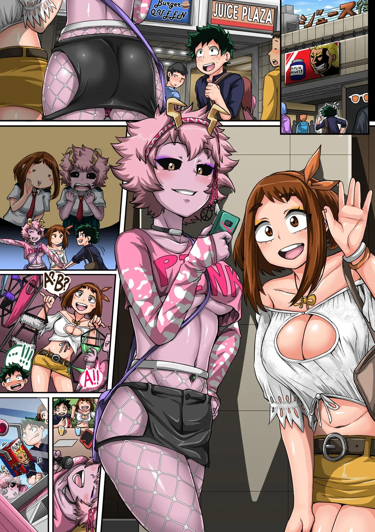 My Harem Academia (Boku No Hero Academia), 5 . My Harem Academia - The Start Of A Harem - Chapter 5, page 100 of 130