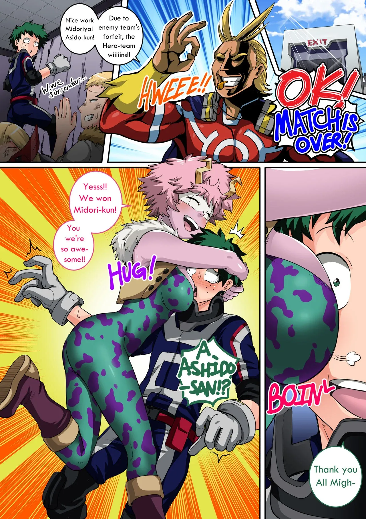 My Harem Academia (Boku No Hero Academia), 4 . My Harem Academia - Mischiefs of a Little Devil - Chapter 4, page 2 of 57