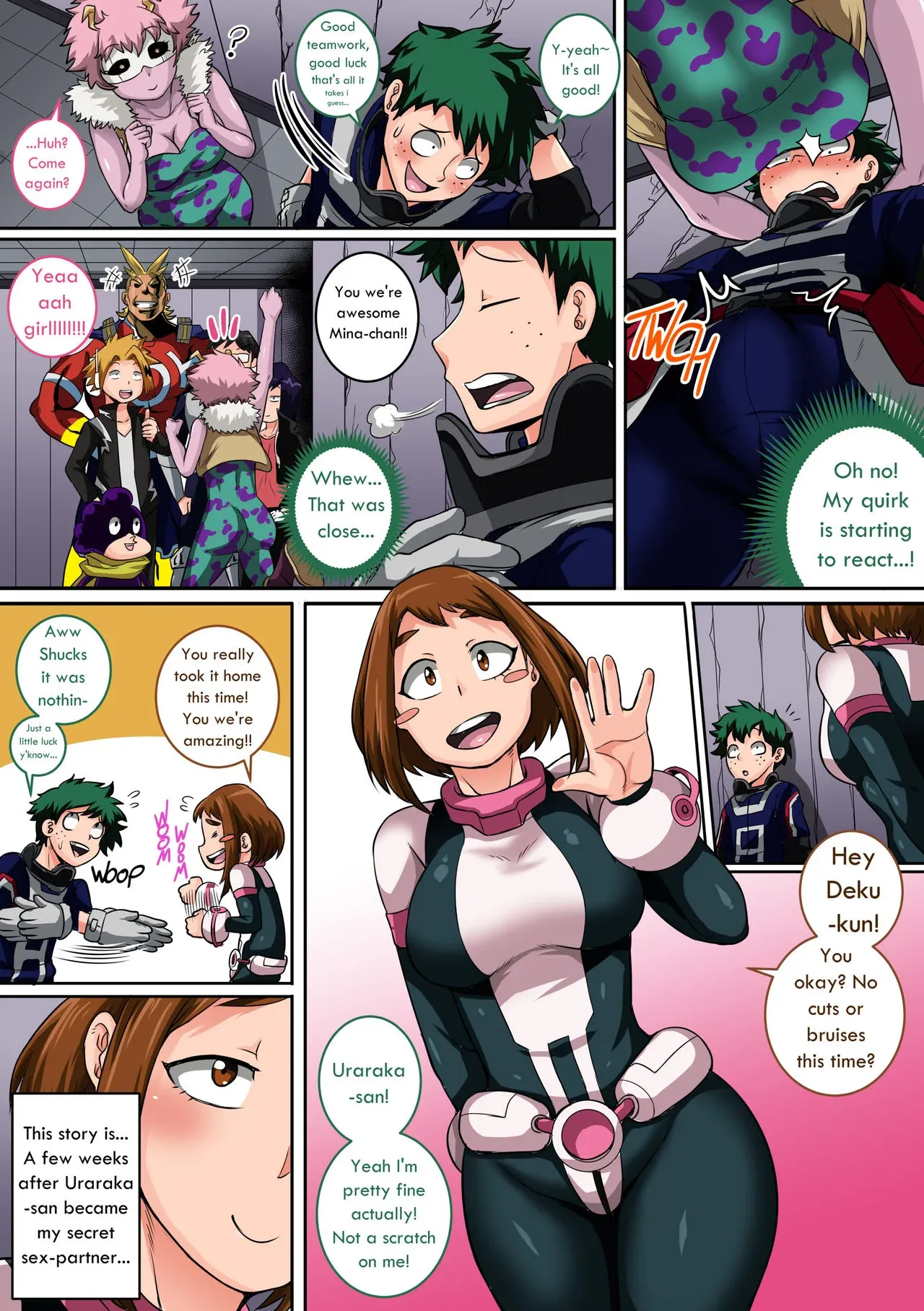 My Harem Academia (Boku No Hero Academia), 4 . My Harem Academia - Mischiefs of a Little Devil - Chapter 4, page 3 of 57
