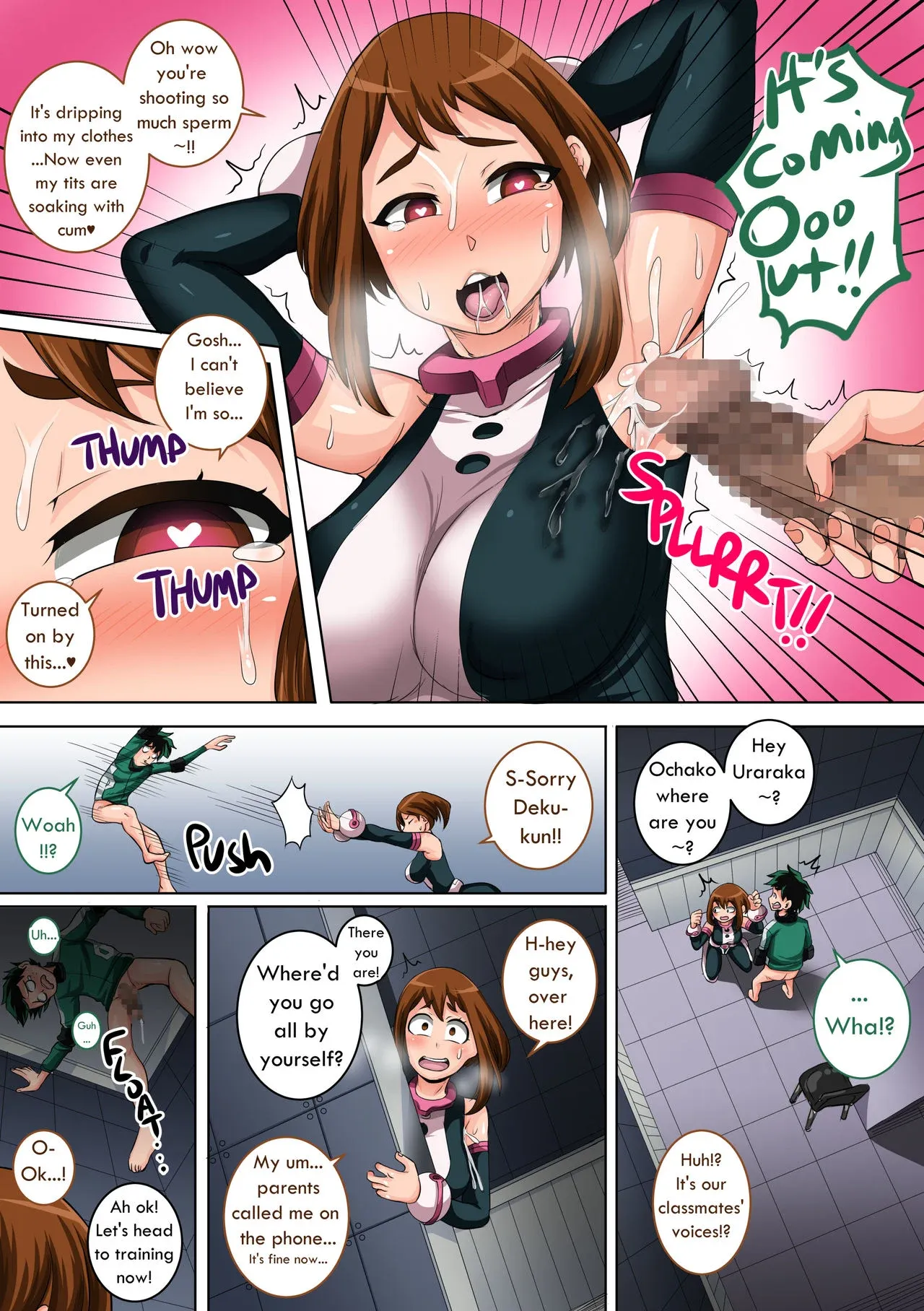 My Harem Academia (Boku No Hero Academia), 3 . My Harem Academia, page 30 of 56