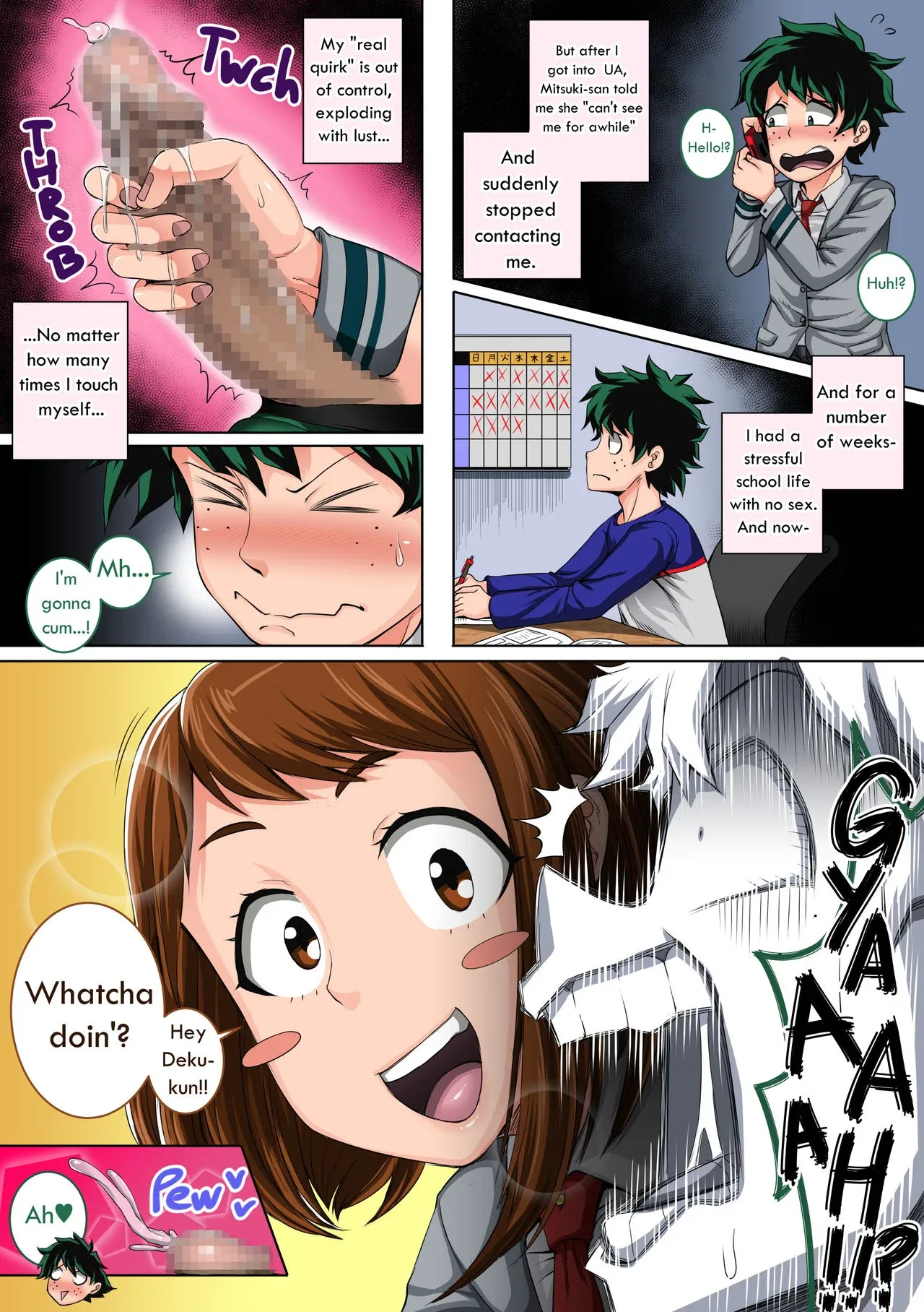 My Harem Academia (Boku No Hero Academia), 3 . My Harem Academia, page 5 of 56