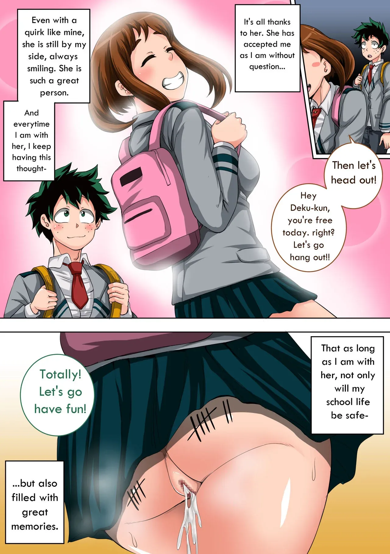 My Harem Academia (Boku No Hero Academia), 3 . My Harem Academia, page 53 of 56
