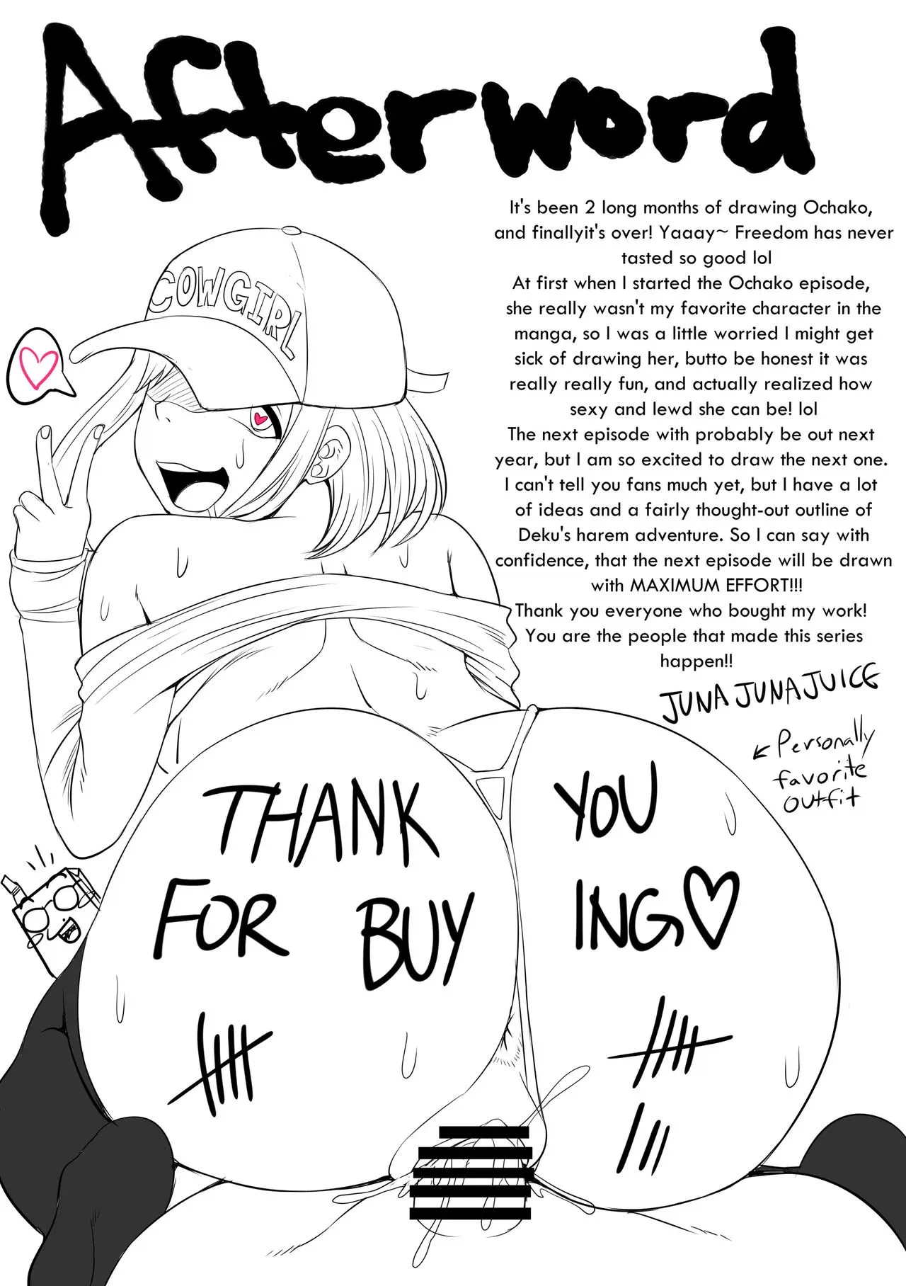 My Harem Academia (Boku No Hero Academia), 3 . My Harem Academia, page 56 of 56