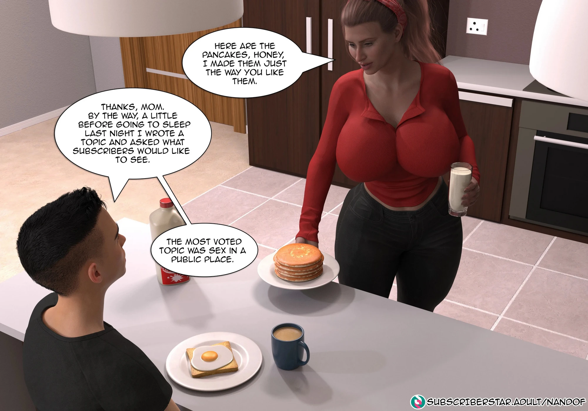 My Mom is My PornStar [NandoF], 9. My Mom is My PornStar, page 3 of 218